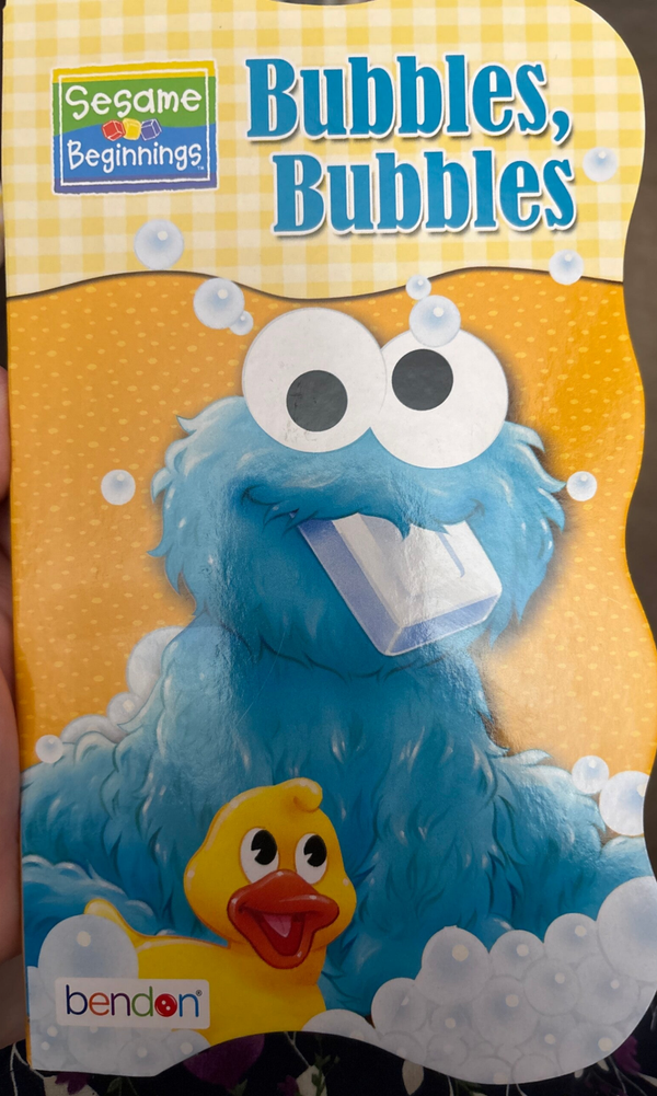Bubbles, Bubbles - Sesame Street Sesame Beginnings board book