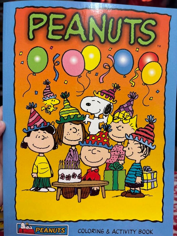 Peanuts Coloring Activity Book - Party
