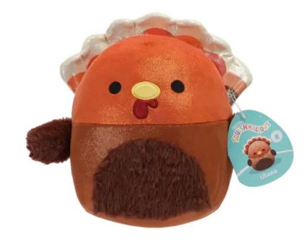 Ulana the Turkey - Squishmallows - Sparkly Squad - plush toy