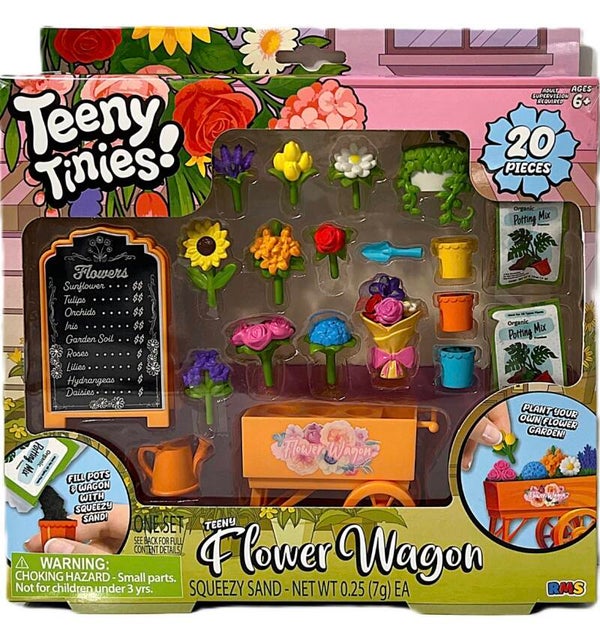 Teeny Tinies - Flower Wagon Set (for Barbie sized dolls)