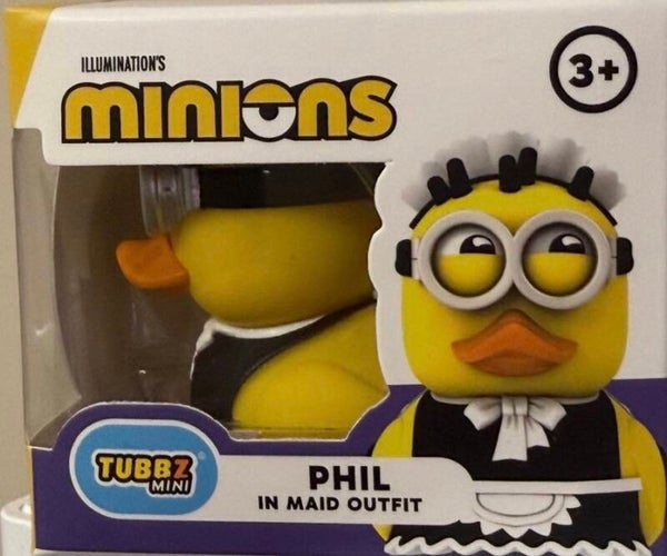 Minions Phil Mini TUBBZ Collectible Duck