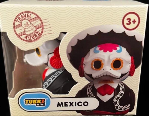 Mini TUBBZ Travel Collection Collectible Duck - Mexico
