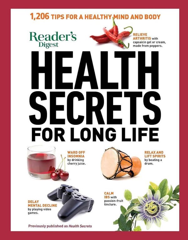 Reader's Digest Health Secrets for Long Life: 1206 Tips for a Healthy Mind and Body book