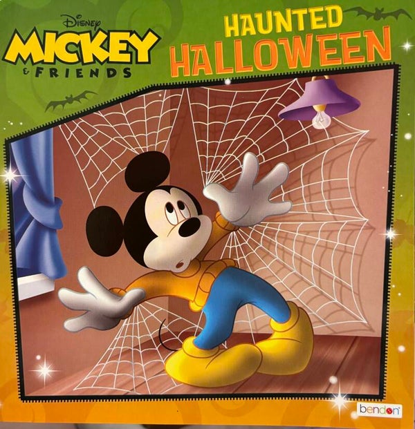 Disney Mickey and Friends Haunted Halloween book