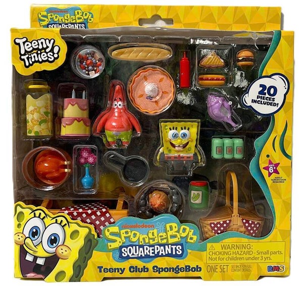 Teeny Tinies - Tiny Club Spongebob Set (for Barbie sized dolls)