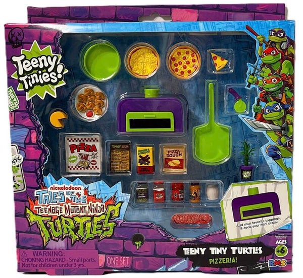 Teenage Mutant Ninja Turtles Tiny Turtle Pizzeria Teeny Tinies Set