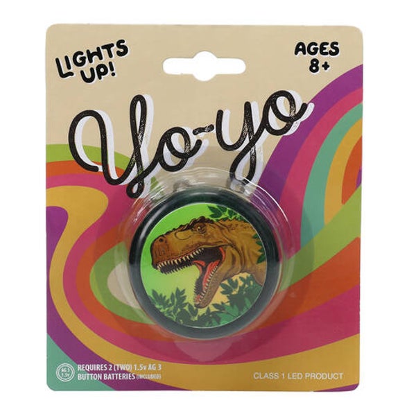 Light up yo-yo - Dinosaur