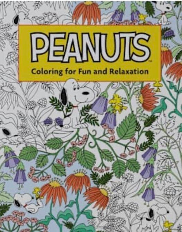 Peanuts Coloring for Fun and Relaxation Coloring Book (advanced)