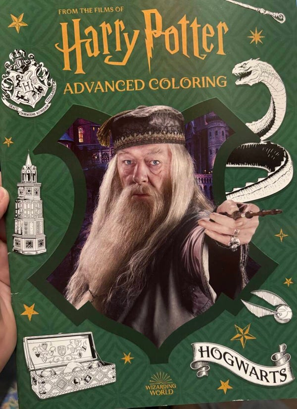 Harry Potter Coloring Book - Hogwarts Advanced Coloring