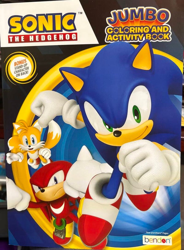 Sonic the Hedgehog Jumbo Coloring & Activity Book (Bendon)