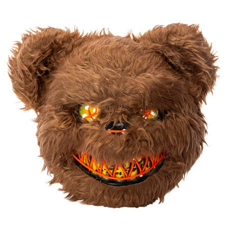 spooky bear マスク Scary Bear - LED Haunted Animal Mask Halloween Costume | Learning
