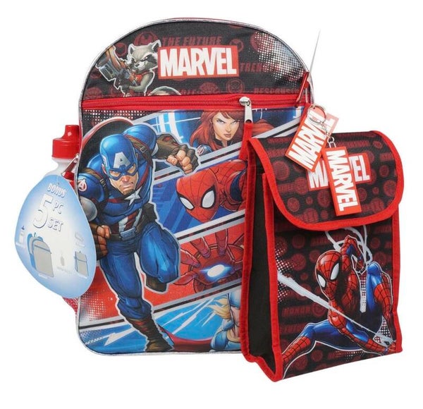 Marvel Universe Backpack Set