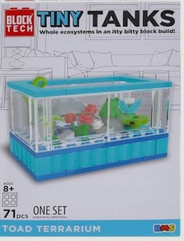 Block Tech Tiny Tanks Block Set - Toad Terrarium