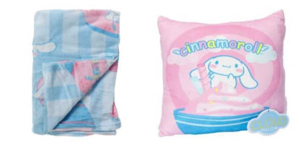 Sanrio Hello Kitty & Friends - Cinnamoroll Combo - Throw blanket & pillow