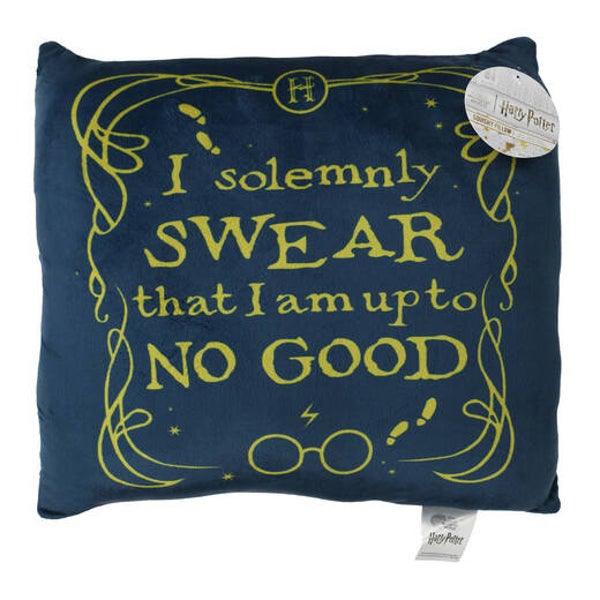 Harry Potter™ “Up to No Good” throw pillow (14in X 14in)