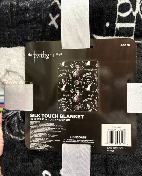 Twilight Saga Silk Touch Throw Blanket