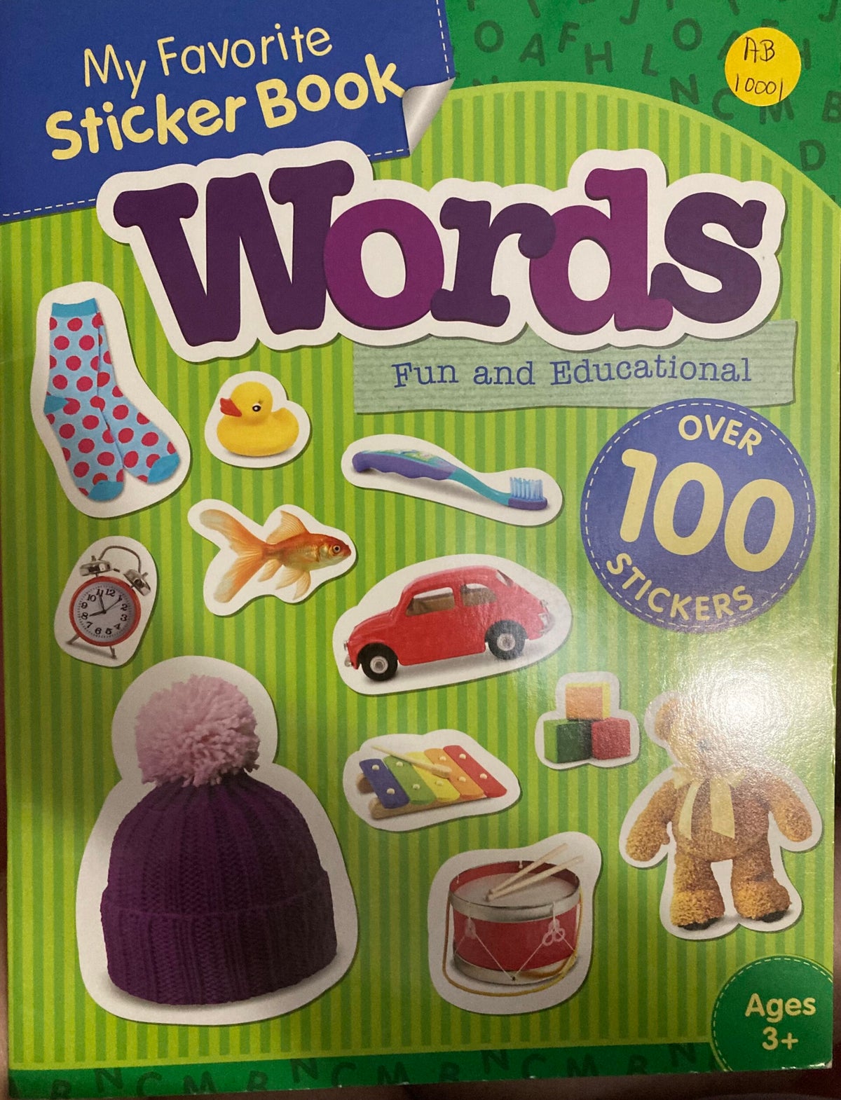 My Favorite Sticker Book: Words - sticker activity book | Learning Made ...
