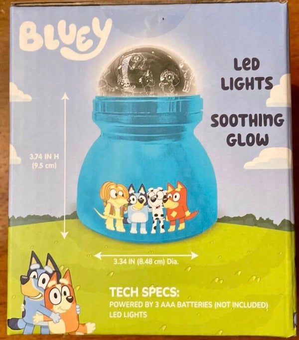 Bluey Light Projector Set