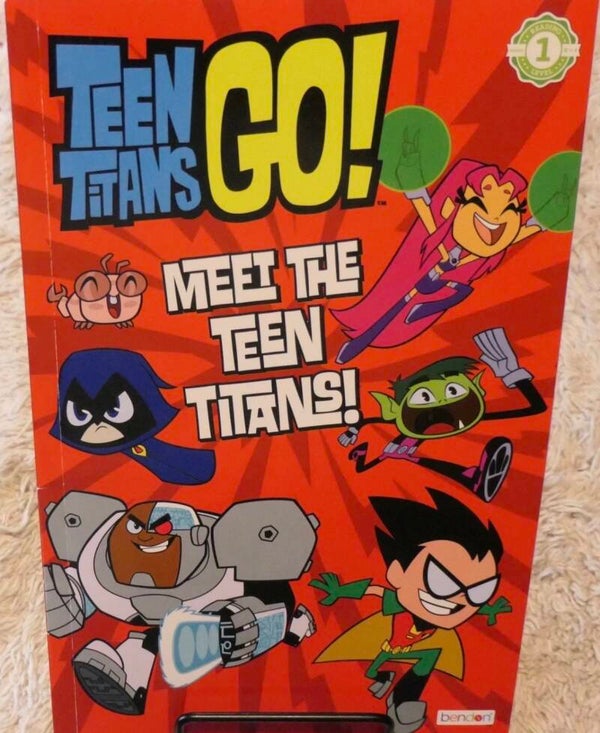 DC Teen Titans Go! - Meet the Teen Titans! Leveled Reader (Level 1)
