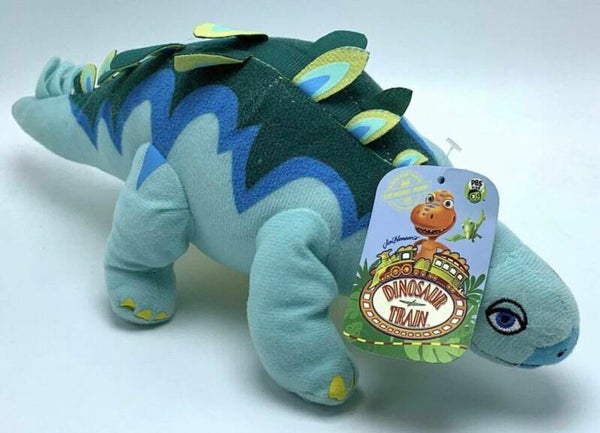 PBS Kids Dinosaur Train plush toy - Morris the Stegosaurus
