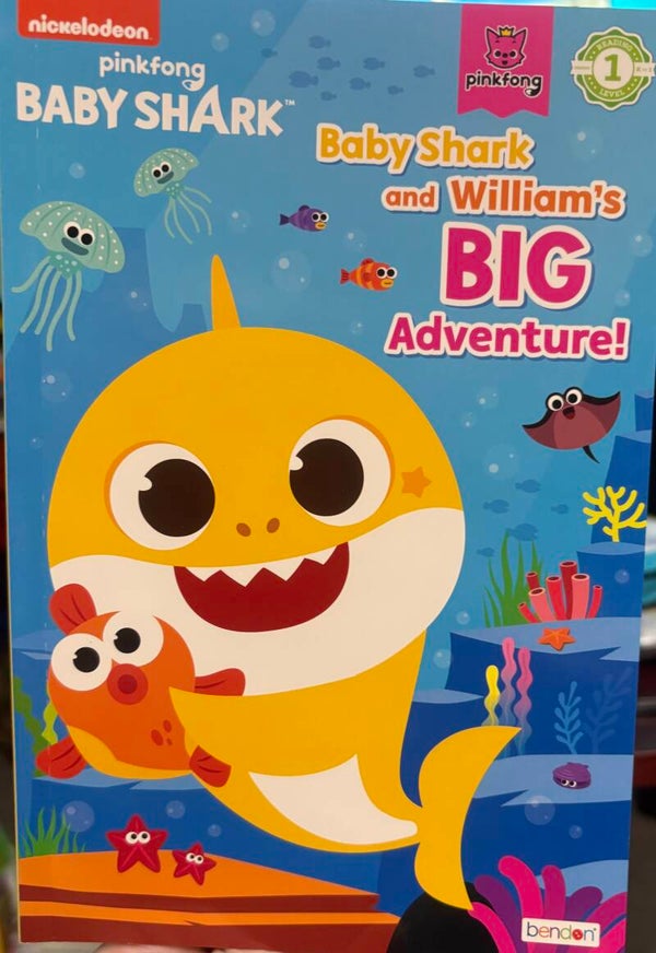 Baby Shark and William’s Big Adventure Leveled Reader (Level 1)