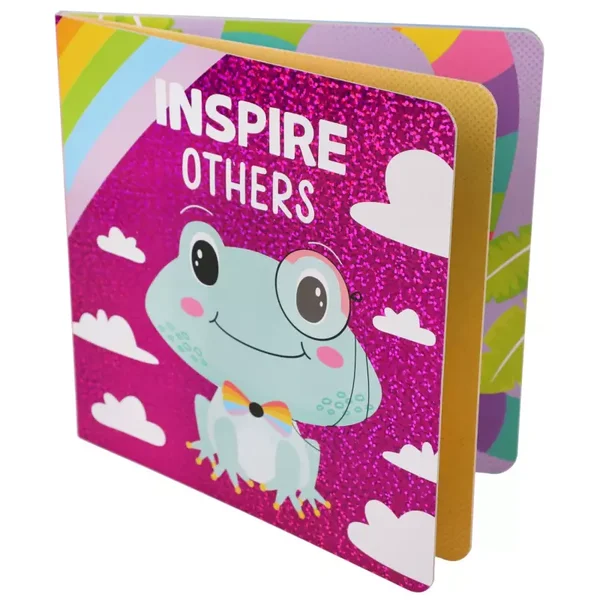 Inspire Others - a sparkle board book to inspire positive thinking