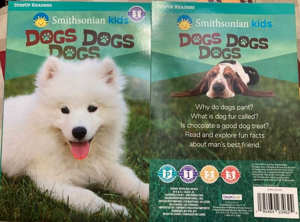 Smithsonian Kids - Dogs Dogs Dogs - Leveled Reader (Level 1)