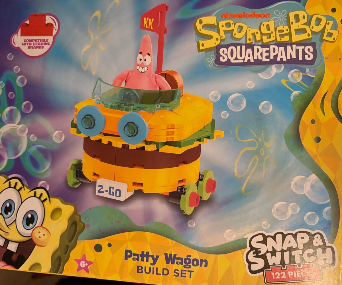 Spongebob Squarepants - Patty Wagon construction set | Learning Made ...