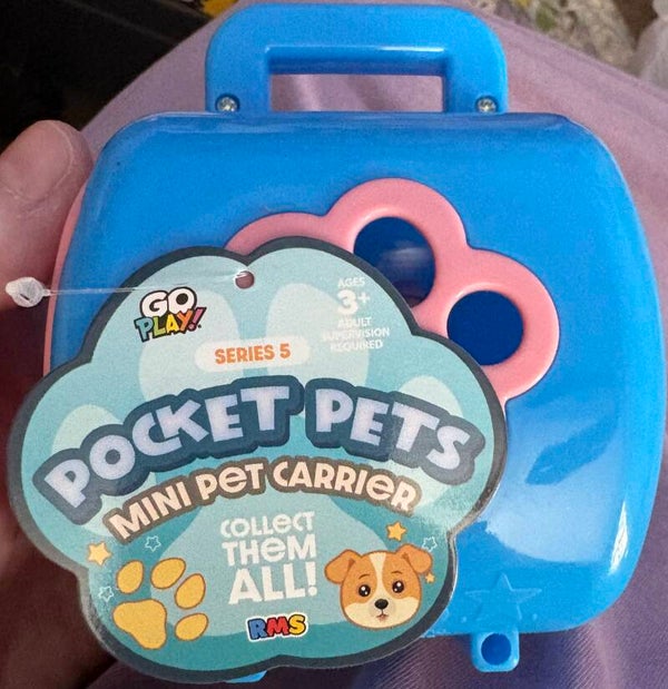 Pocket Pets (Series 5) - Corgi Dog with Carrier