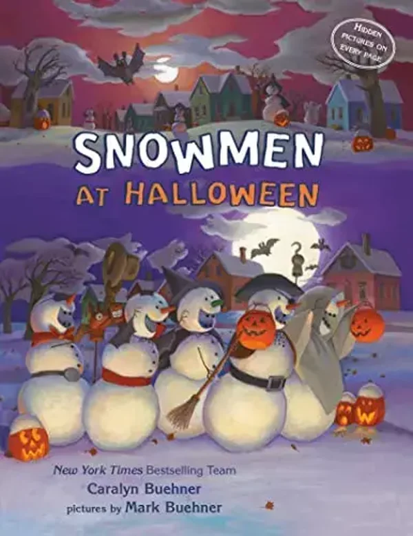 Snowmen at Halloween board book
