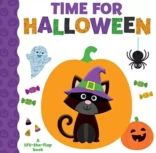 Time For Halloween - an interactive lift-a-flap board book