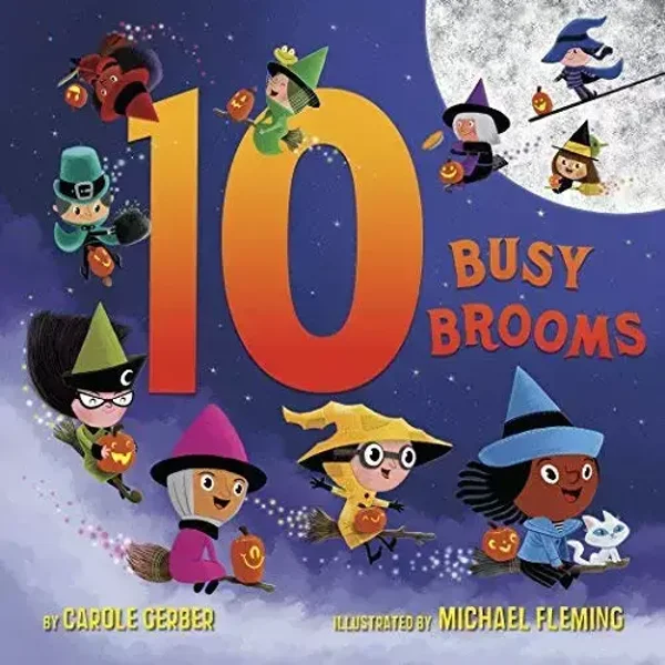 Ten Busy Brooms board book