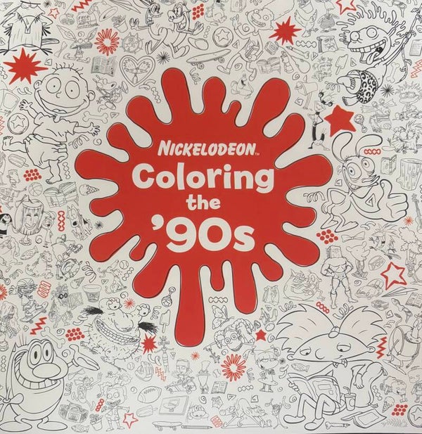 Nickelodeon Coloring the ‘90s Advanced Coloring Book