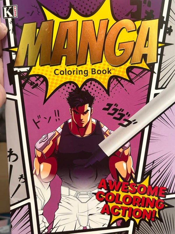 Manga Coloring Book - Awesome Coloring Action