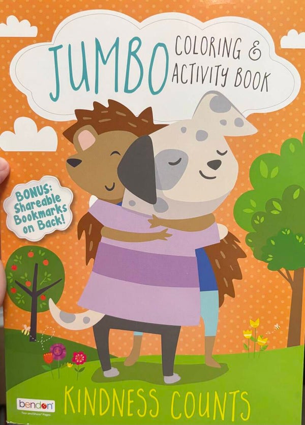 Jumbo Coloring & Activity Book - Kindness Counts