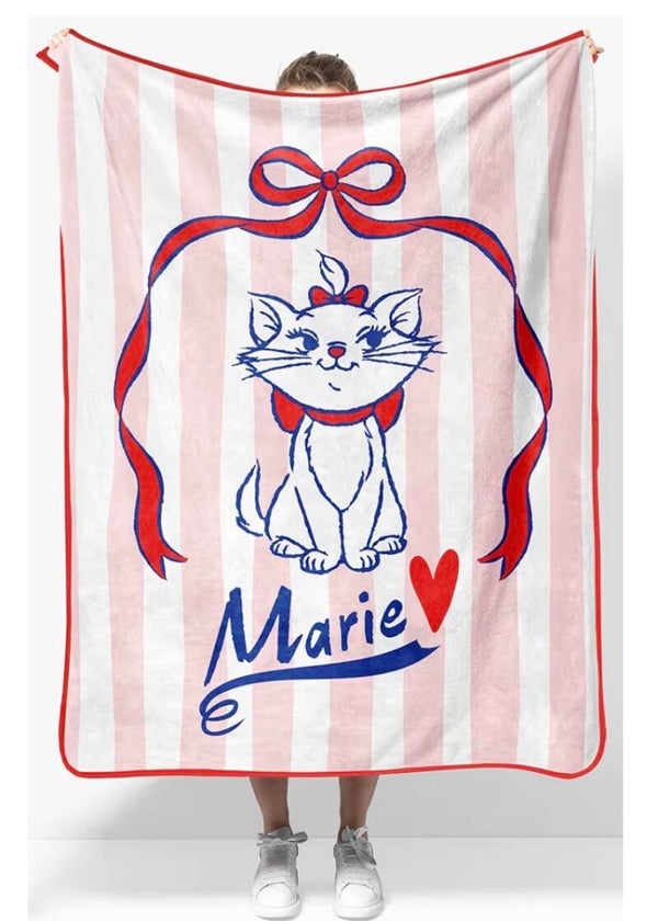 Disney Aristocats - Marie the Kitten Fleece Throw Blanket