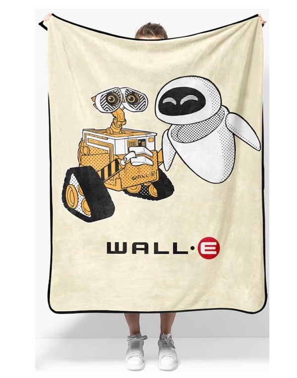 Disney Pixar Wall-E Fleece Throw Blanket