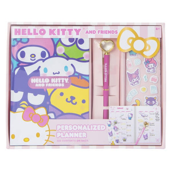 Personalized Planner Set - Hello Kitty & Friends
