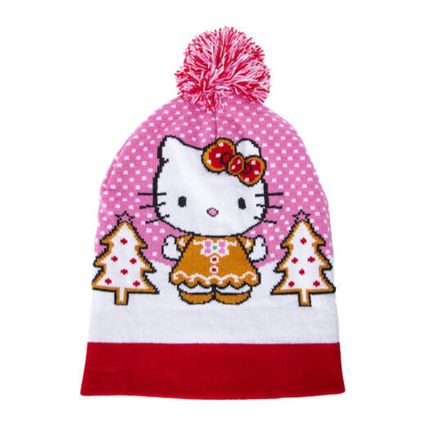 Hello Kitty™ Gingerbread Pom Beanie Hat