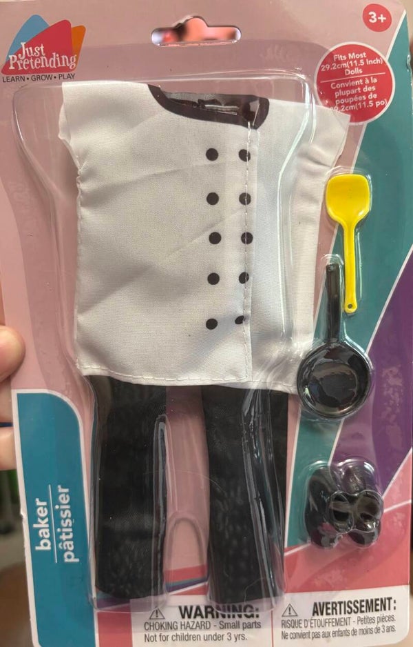 Career Doll Outfit - Baker