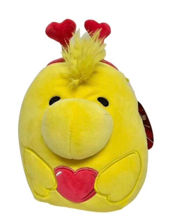 Squishmallows (Peanuts Squad) - Valentine’s Day Heart Woodstock plush toy