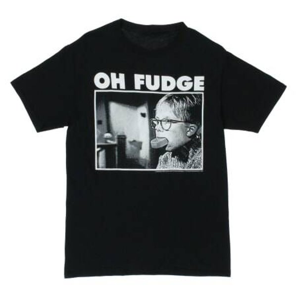 A Christmas Story “Oh Fudge” - graphic tee (adult unisex T-shirt)