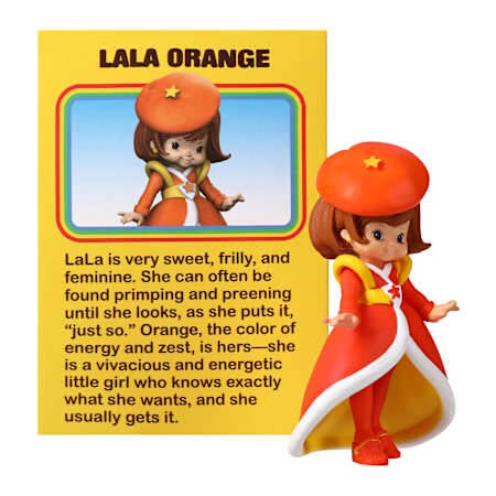 Rainbow Brite 40th Anniversary Doll Figure - Lala Orange