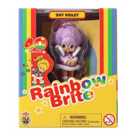 Rainbow Brite 40th Anniversary Doll Figure - Shy Violet | Learning