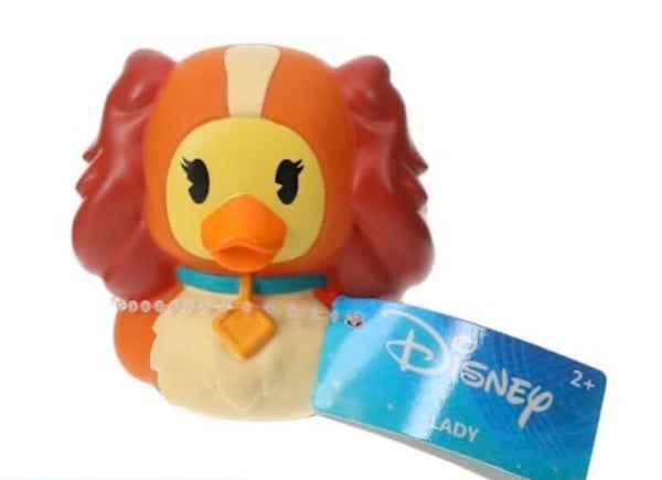Disney Character Rubber Duck - Lady the Cocker Spaniel