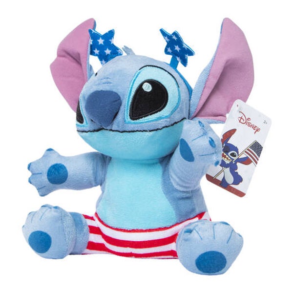 Disney’s Stitch plush toy - Patriotic Stars & Stripes (9 in)