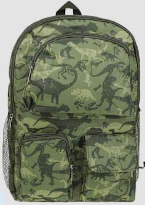 Camouflage Dinosaurs Backpack