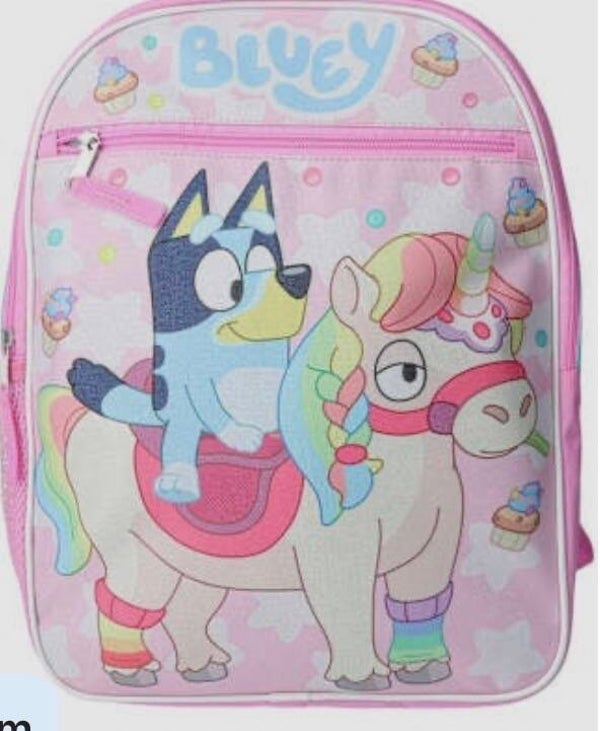 Bluey & Friends Backpack - Bluey with Unicorn