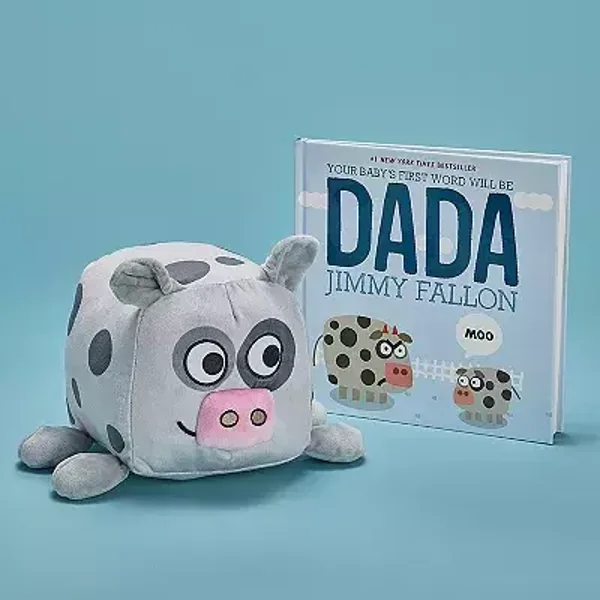 Dada Cow (Jimmy Fallon) - book & buddy combo
