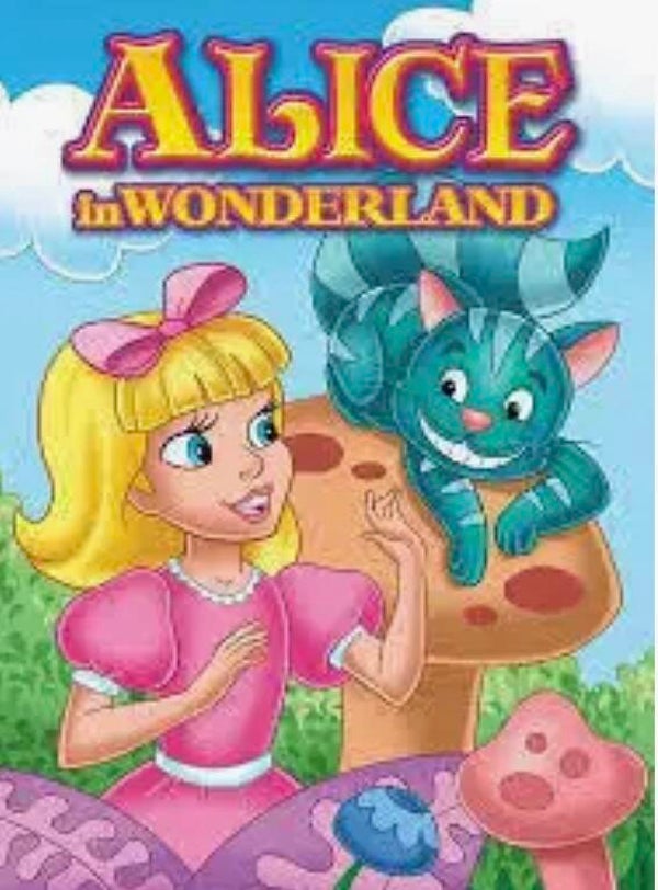 Alice in Wonderland Coloring and Activity Book
